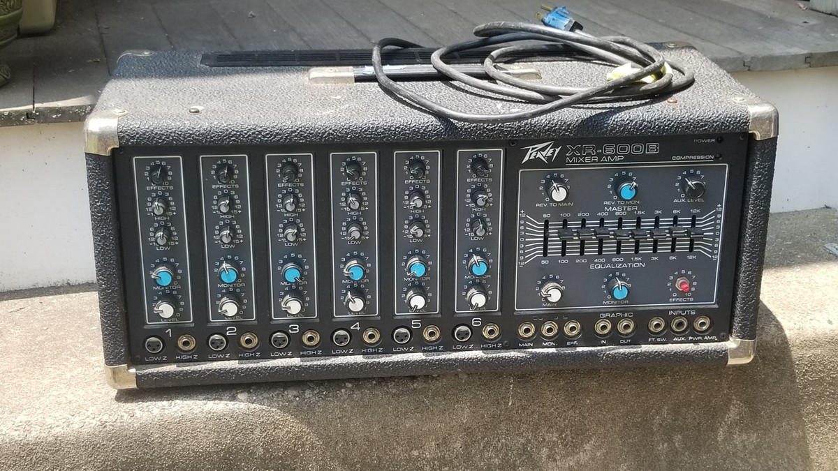 PEAVEY MIXER XR 600B FOR REPAIR OR PARTS ONLY | eBay