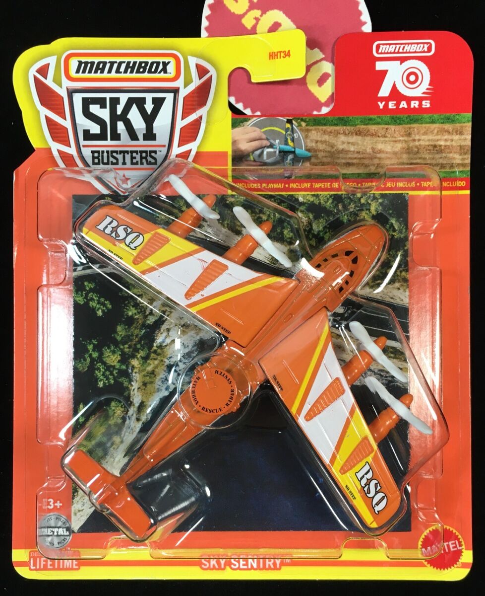 Matchbox Skybusters Toy Metal Plane - Top Gun: Maverick - BOEING F/A-18  SUPER HORNET HANGMAN (GVW39) 