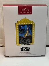 Hallmark Keepsake 2023 Star Wars: A New Hope Now Showing Ornament Magic Light