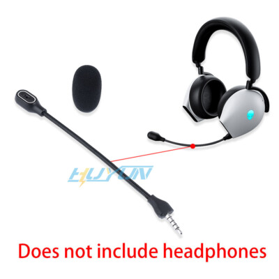 Replacement Microphone for ALIENWARE AW920H Tri-mode wireless Headset Fittings