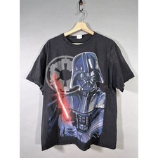 Vintage Rare Star Wars Darth Vader AOP All Over Print Tee