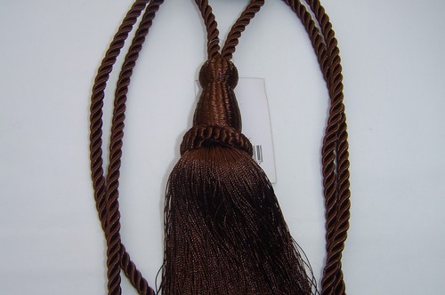 Rope Twist Tassel Curtain Tie Backs. Assorted Colours Available. New Cols added - Picture 17 of 42