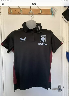 ASTON VILLA DAMEN CASTORE POLOSHIRT VERSCHIEDENE GRÖSSEN ........ NEU MIT ETIKETT