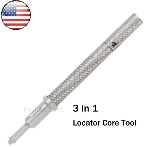 US Dental Universal Implant 3 In 1 Locat0r Core Tool Silver Color - Picture 12 of 12