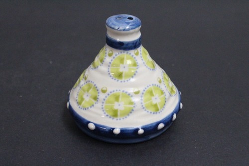 Pair of Anthropologie Salt & Pepper Shakers -- Multi-colored Designs - Picture 5 of 10