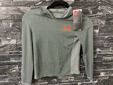 NEW Under Armour Boys Heatgear Long sleeve Hoodie Size Youth XS 1318206-012