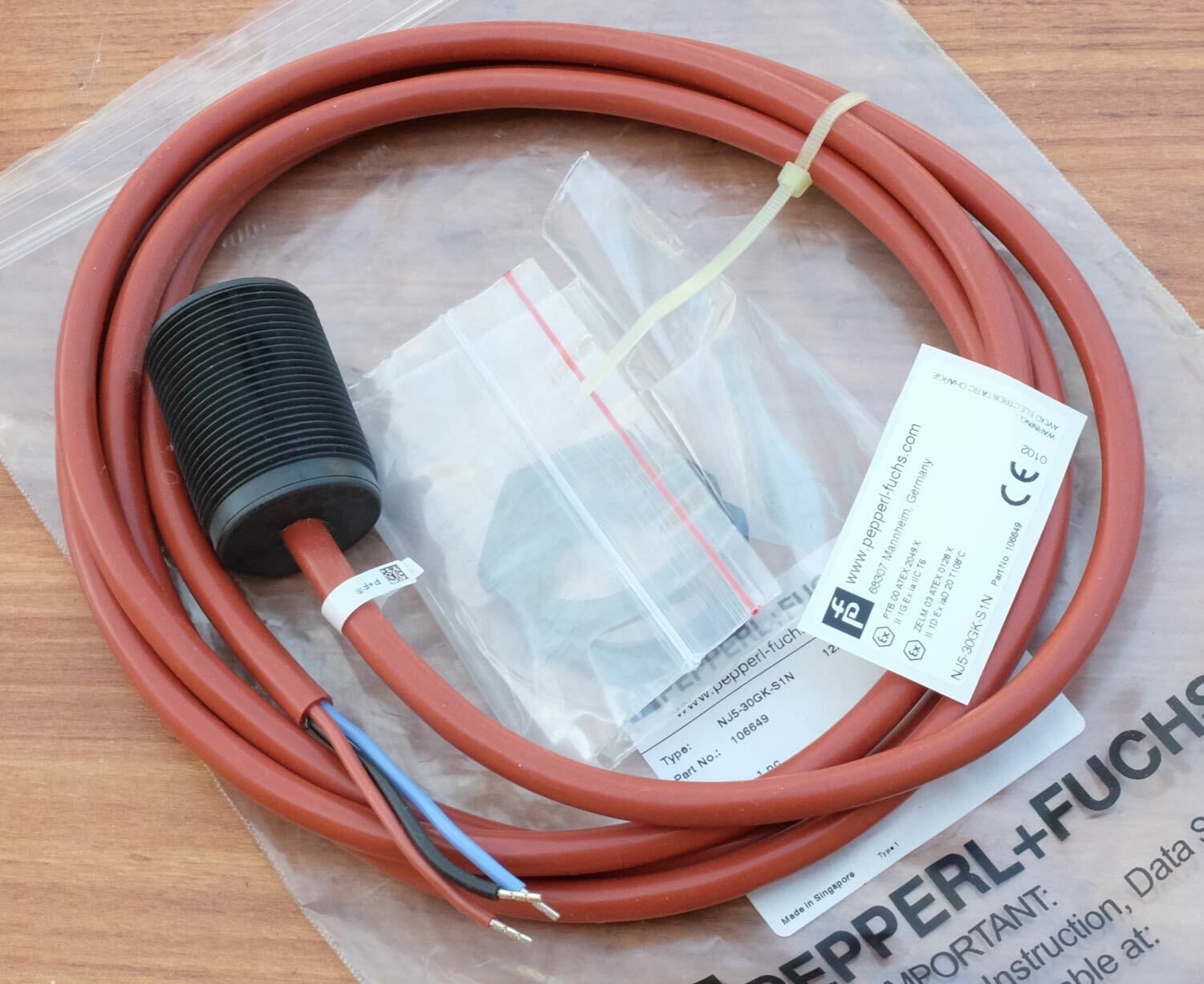 Détecteur inductif NJ5-30GK-S1N Pepperl+Fuchs pour éviter les pannes de commutation M30