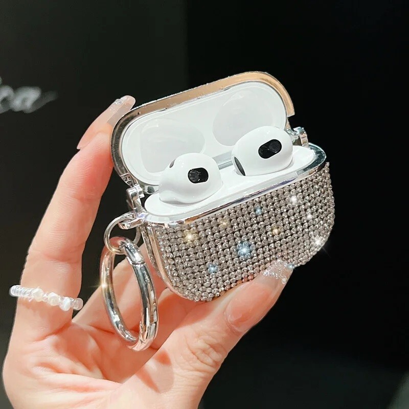 Luxury Diamond Crystal Case For Apple AirPods Pro 3 2 AirPods 4 3