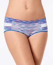 Jenni by Jennifer Moore Women's Seamless Hipster Underwear Cobalt Twining S