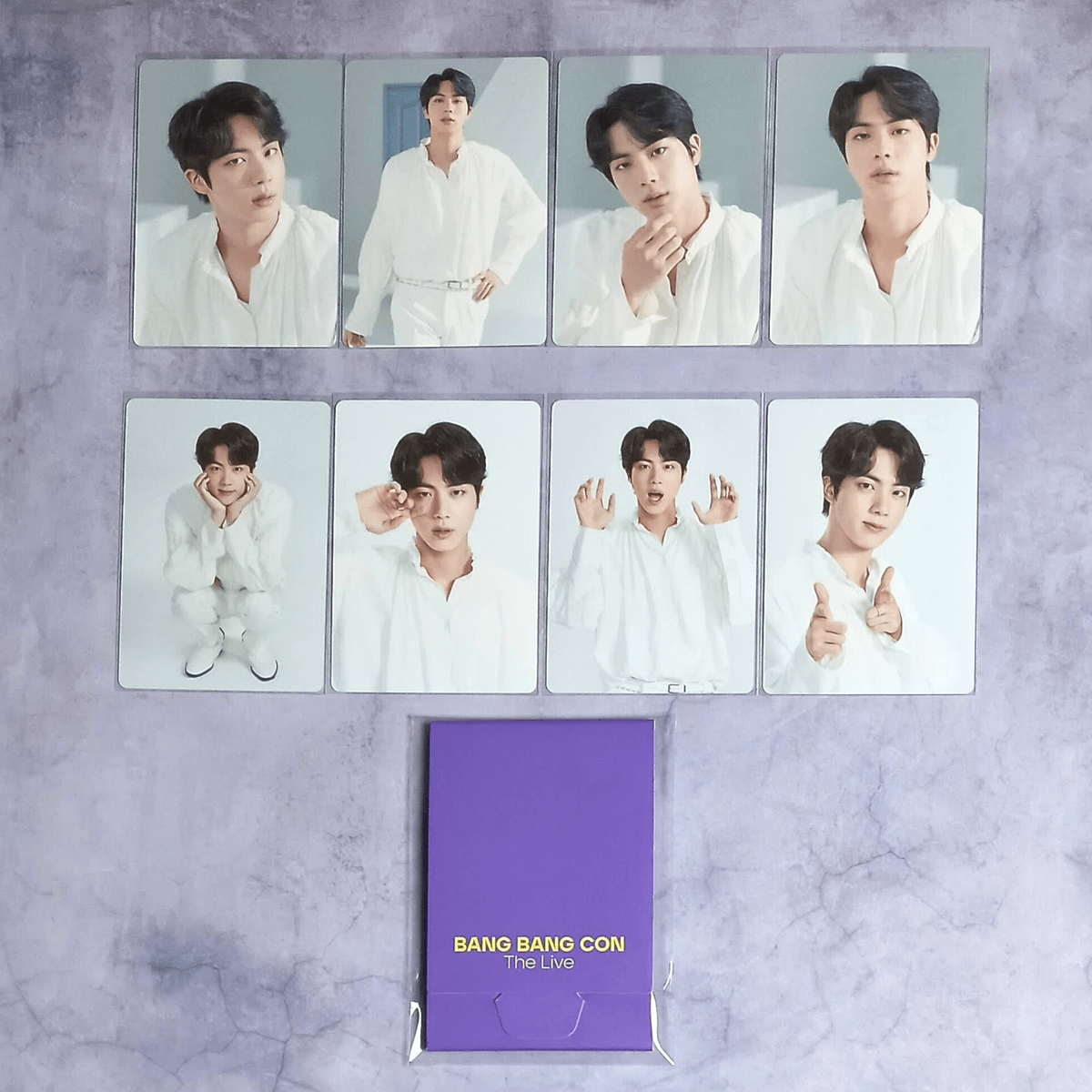 BTS 2020 Bang Bang Con The Live Official Mini Photo Card - Jin