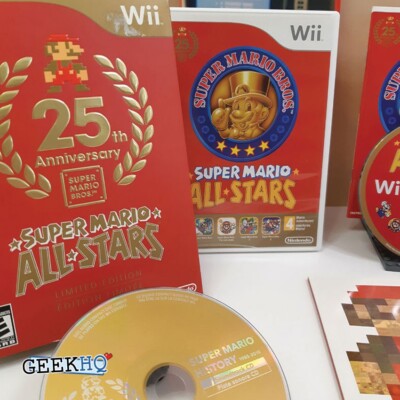 CIB) Super Mario All-Stars 25th Anniversary • NINTENDO WII