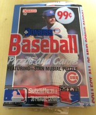 1988 Donruss Cello Card Pack TWO Cubs Showing: Rick Sutcliffe & Luis Quinones