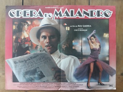 Plakat OPERA DO MALANDRO Edson CELULARI Claudia OHANA 40x60cm