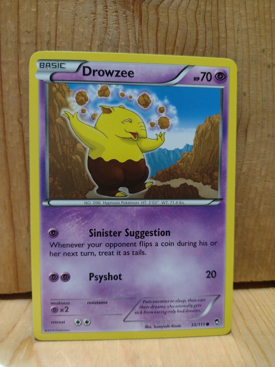 Pokemon Card 2014: Drowzee 35/111 | eBay