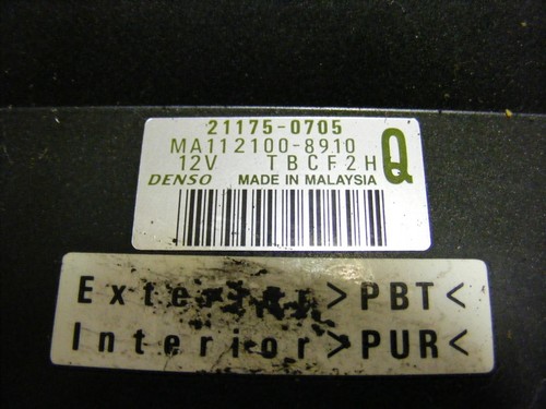 Kawasaki ER 6 F Lock Set ECU Key 2012 to 2016 A680 - Picture 2 of 9