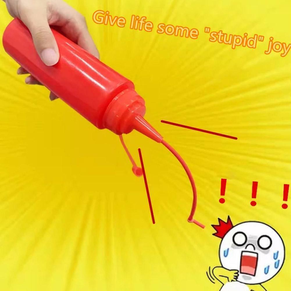 Ketchup Salad Bottle Prank Vent Toys Y0V1 Prank X1