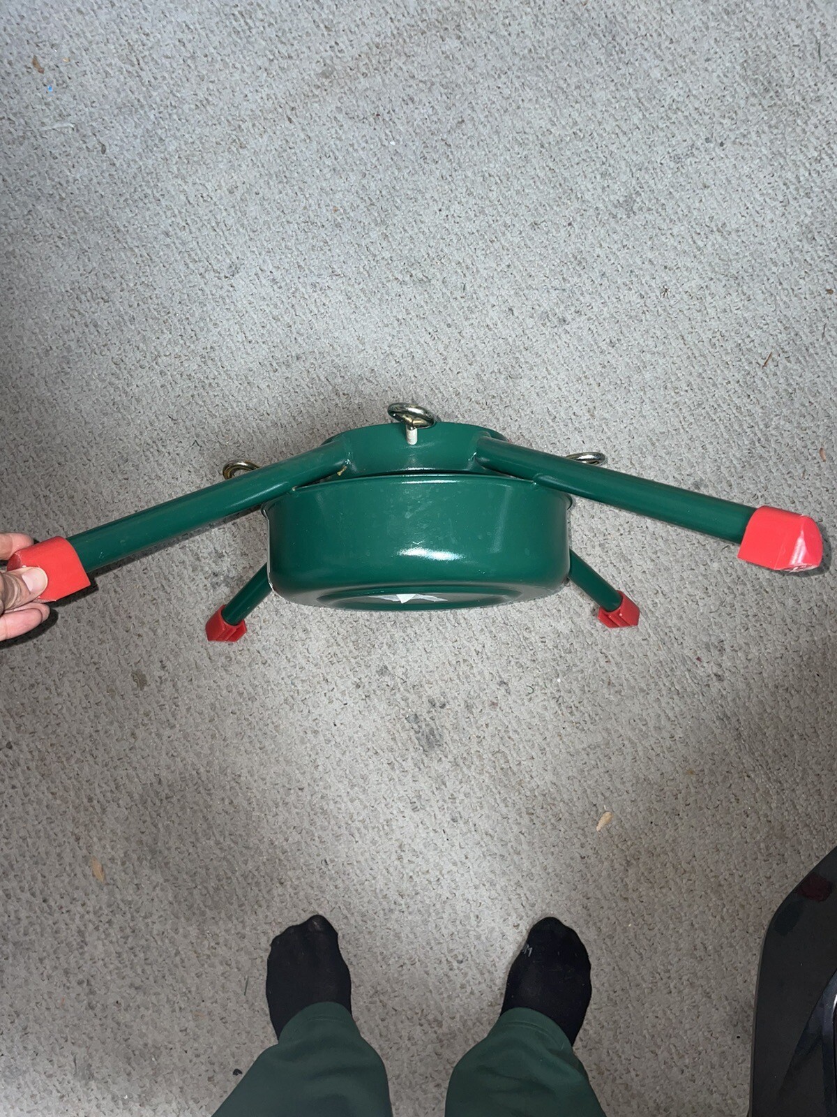 Lifetime Holiday Traditions Welded Green Christmas Tree Stand eBay