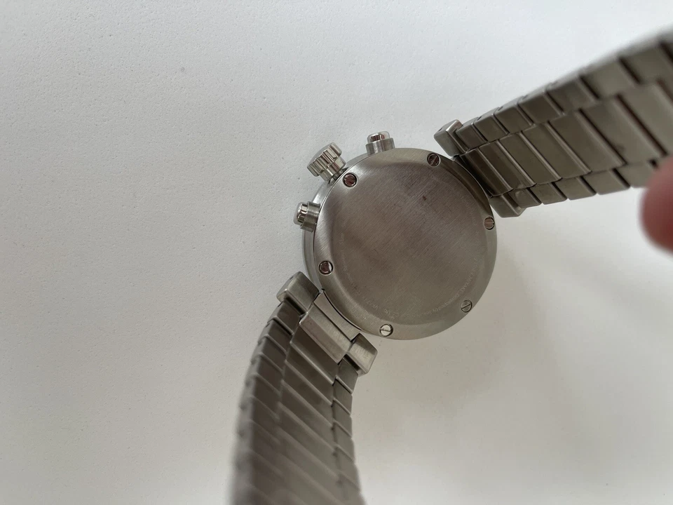 Reloj de cuarzo Issey Miyake W By Satoshi Wada de acero inoxidable para hombre SILAY007Y Foto 4 de 4