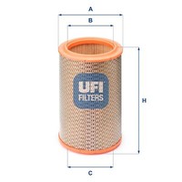 UFI 27.588.00 Luftfilter FüR Renault