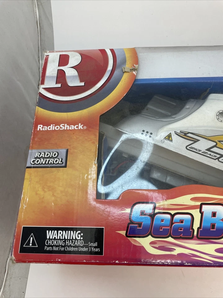 Vintage Radio Shack RC Radio Control Sea Burner Boat - Image 3 of 4