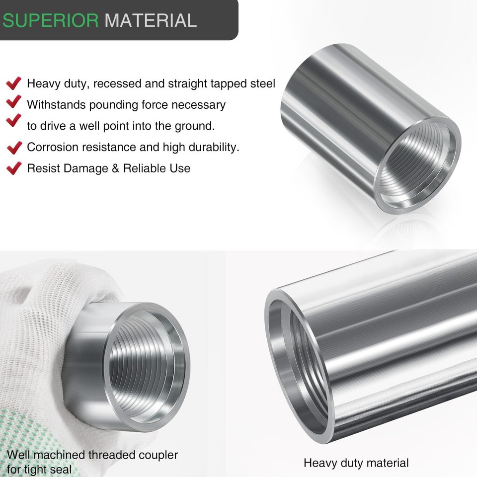 Replacement for Simmons 946 Well Point Drive Coupling Coupler,11/4