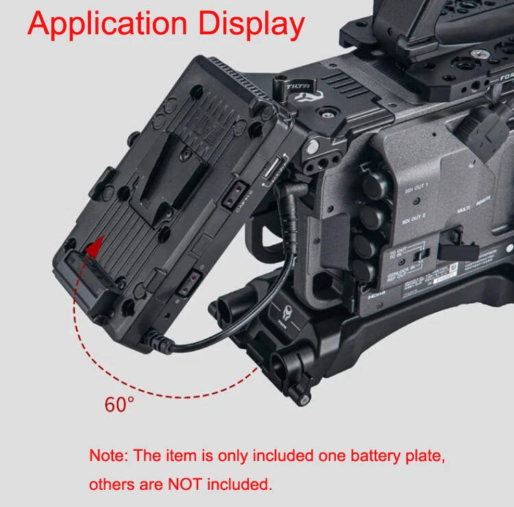 Tilta V-lock V-mount Battery Plate Power Supply System For Sony PXW-FX9 Camera - Image 3 of 4