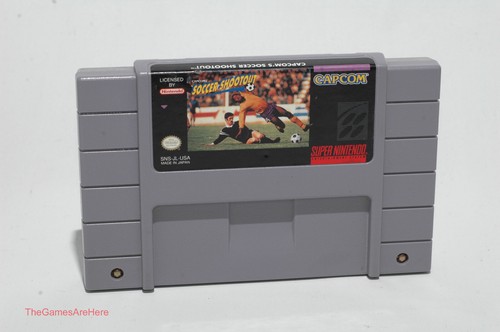 Soccer Shootout Super Nintendo Snes Tested Authentic With Manual Capcom