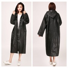 Raincoat Waterproof Poncho Reusable EVA Adult Camping Festival Rain Coat Jackets