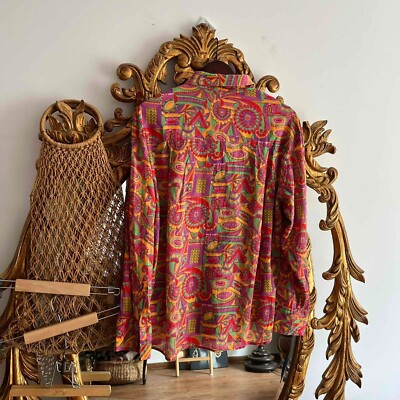 ba&sh Koxie Floral Print Wrap Art Crepe Blouse Sz S | eBay