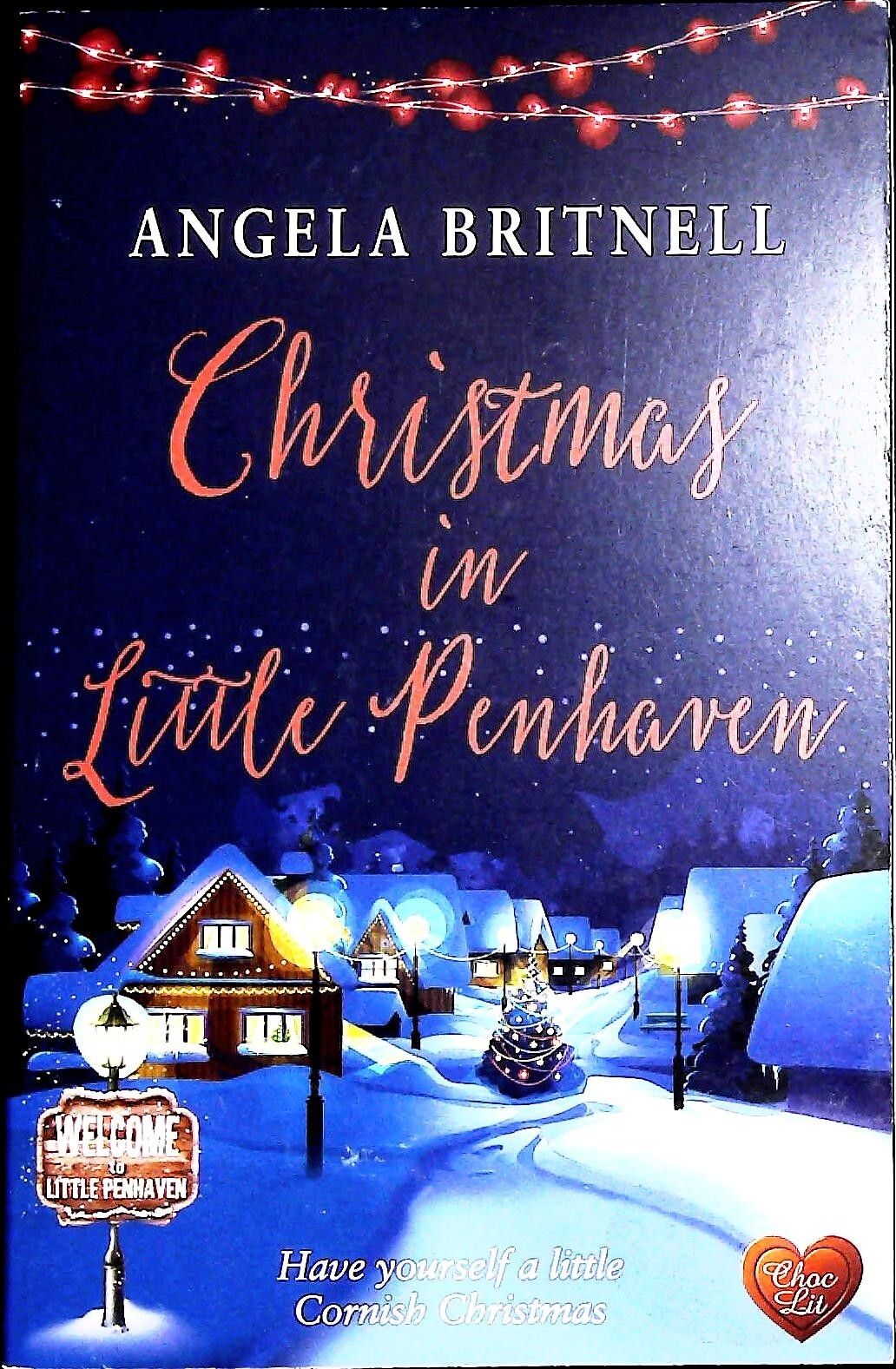 Christmas in Little Penhaven by Angela Britnell Book Novel Cornish Romance