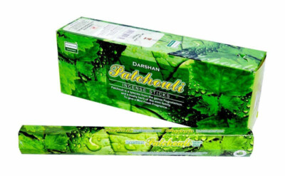 DARSHAN PATCHOULI Fragrances Incense Bamboo Sticks Masala AGARBATTI 120 Sticks