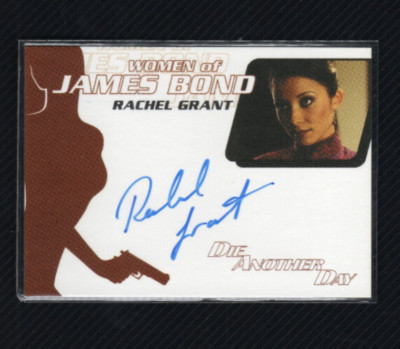 James Bond The Quotable Autograph WA24 Rachel Grant as Peaceful Fountain Desire