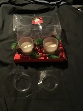Rite Aid Home Scented Candle Holly And Ivy Holiday Gift Set Box Damaged