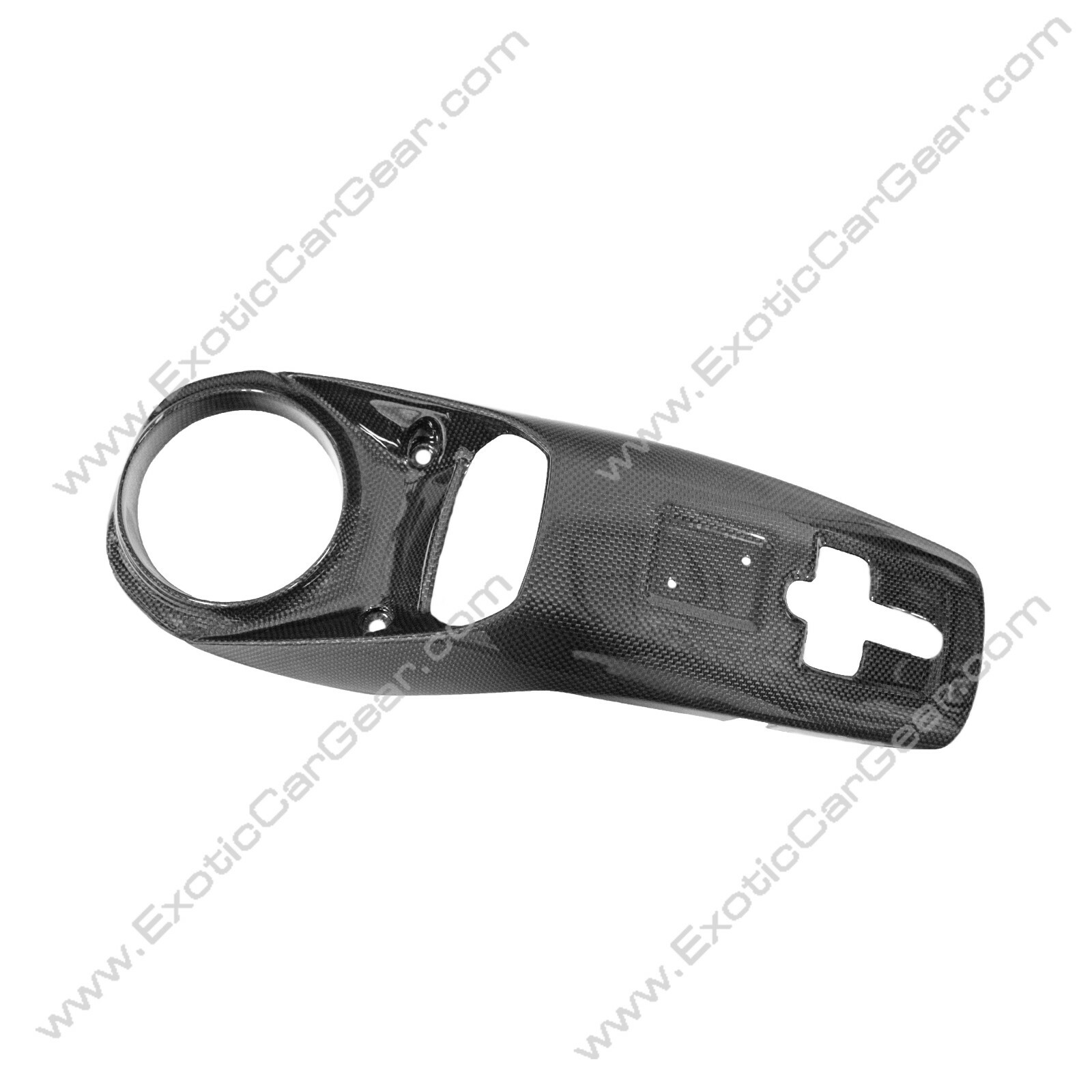 Ferrari 488 Pista Carbon Fiber Center Engine Cover Lock Plate