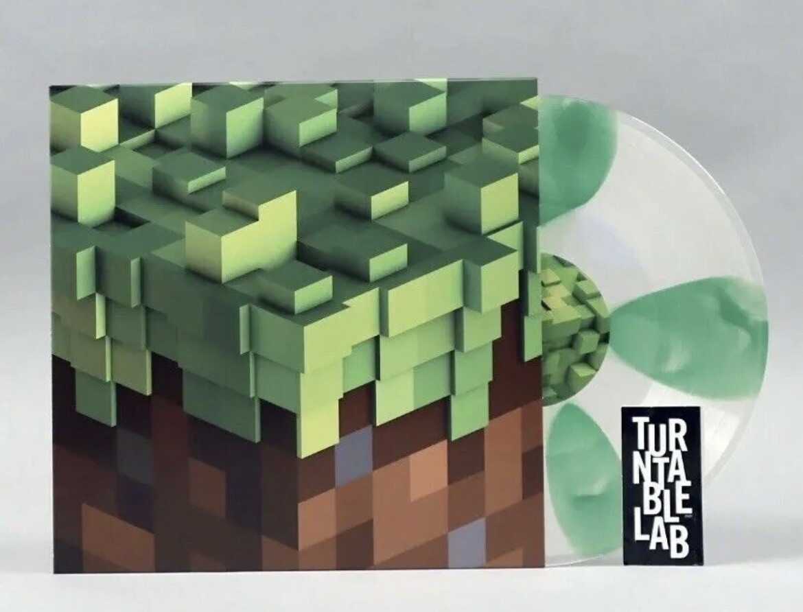 C418 Minecraft Volume Alpha Green Cornetto Vinyl LP Turntable Lab