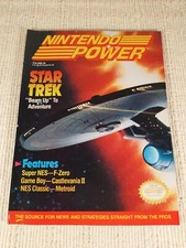 Nintendo Power Volume 29 Star Trek w Flintstones Poster