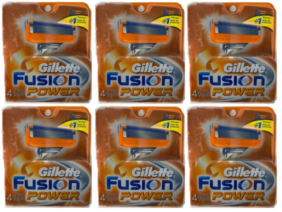Gillette Fusion Power Refill Razor Blade Cartridges, 8 Ct. (Pack of 3) 