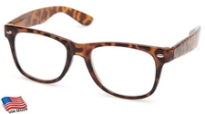 NEW VISION WORLD R1024 TORTOISE EYEGLASSES FRAME 50-19-138mm B40mm