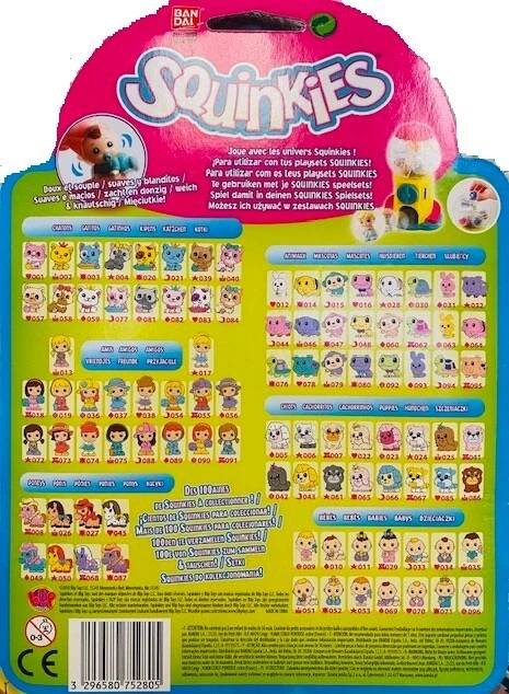 LOTE de 6 Paquetes de Burbujas Squinkies - Total de 96 Squinkies - Serie 1-6 Nuevo/Sellado Foto 3 de 4