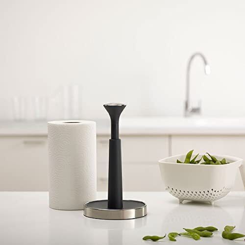 Joseph Joseph Push and Tear kitchen Roll Holder for Easy Tearing Off (Maximum - Picture 3 of 6
