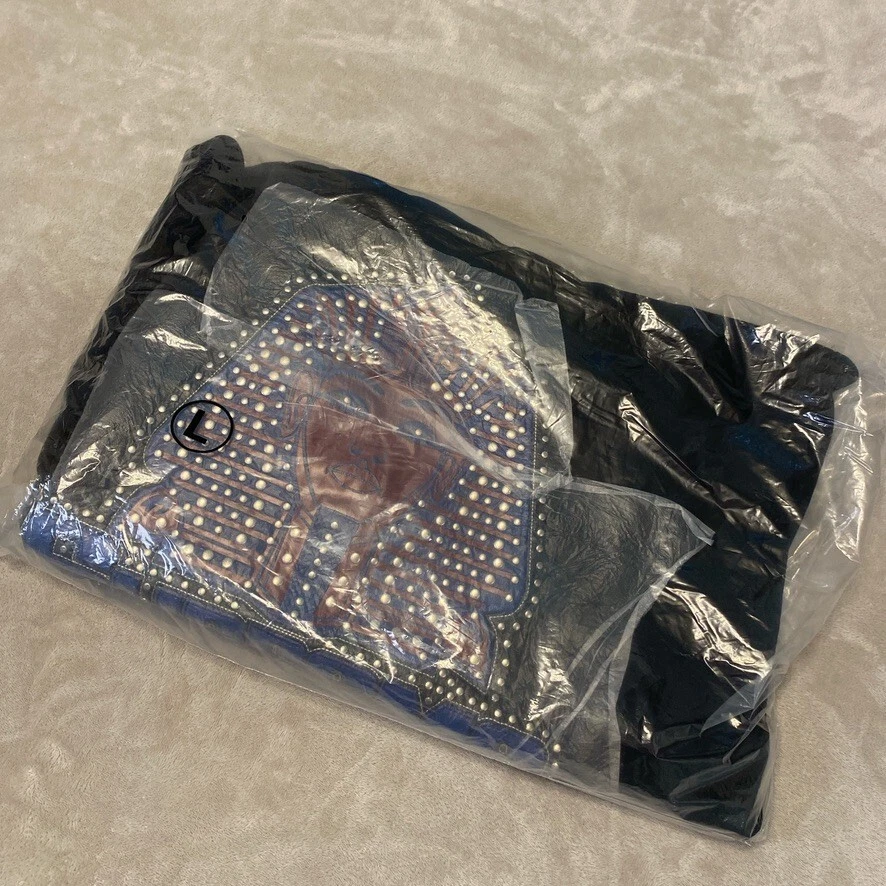 Sweat à capuche clouté Supreme FW20 Pharaon noir homme grand neuf avec étiquette