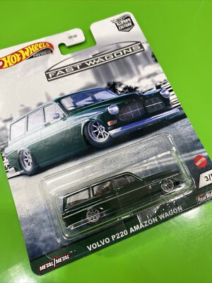 Hot Wheels Volvo P220 Amazon Wagon 1:64 Car Culture 2021 Fast