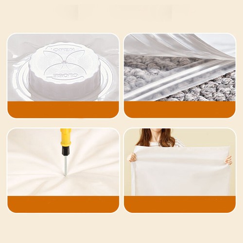 Latex Mattress Vacuum Storage Bags Clothes Quilt Packed Bags