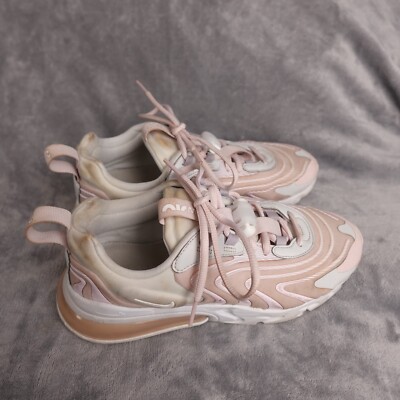 Nike Air Max 270 React ENG Shoes Womens 9 Sneakers Photon Dust Pink CK2595-001