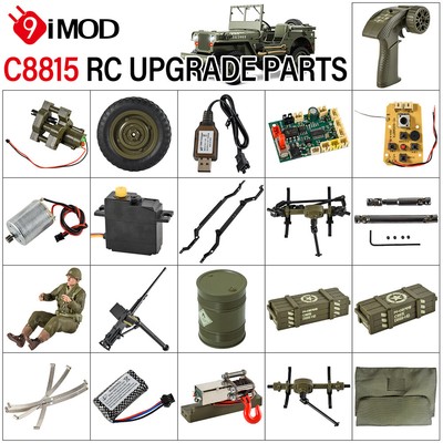 C8815 RC Car Parts Original Factory Remote Control Tires Motor Winch Drive Shaft