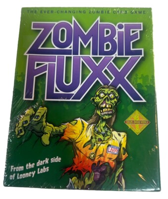 NEW SEALED - 2008 Zombie FLUXX Card Game v1.2 Looney Labs