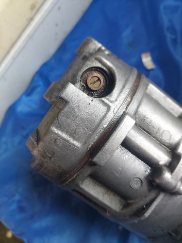 Mitsubishi Pagero Shogun denso Air Condition Pump K4-01 SPARES OR REPAIR - Picture 8 of 8