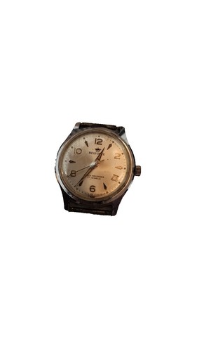Vintage Belforte Automatic 17J 5 Micron Gold Electroplate Shock Absorber Watch Vintage Belforte Automatic 17J 5 Micron Gold Electroplate  main image 2