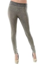 T-Party Fold Over MINERAL WASH LEGGING CJ72219