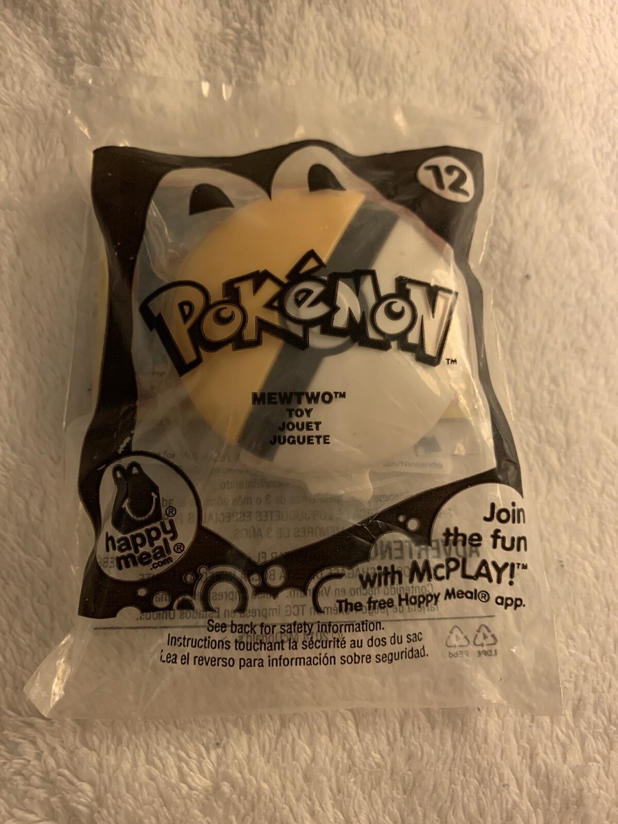 2014 mcdonald's pokemon cards 2014 Pokemon Mewtwo Mcdonalds Toy SEALED